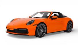 Diecast Modelis Gt Spirit Gts802101 Porsche 911 [992.1] Targa 4S Pastel Orange 2021 1/8