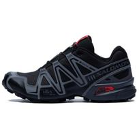 Salomon Speedcross 3 GORE-TEX Black Asphalt Men Sneakers Flame-Scarlet L47731700 45⅓