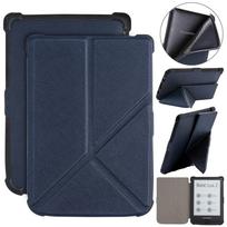 Multi-Folding Stand 6 Inch E-Reader Case for PocketBook Touch Lux 5 4 HD 3 616 627 632 Black