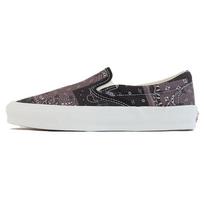 Kith x Vans Vault OG Classic Slip-On LX Bandana - Moonless Night Unisex Sneakers Purple VN0A45JK6CH 44.5 white
