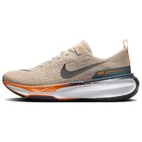 Nike ZoomX Invincible Run Flyknit 3 Oatmeal Safety Orange Vyriški sportbačiai Cream Total-Orange Black FQ8720-140 44.5 gray