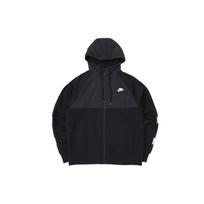 Nike Fleece-Lined Hybrid Full-Zip Hoodie Jacket Men Outerwear Black CJ4416-010 M