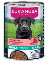EUKANUBA Life Care konservai šunims su jautiena ir moliūgais, 400g.