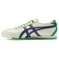 Onitsuka Tiger Mexico 66 SD Leather Comfortable and Breathable Low-Top Casual Shoes Unisex Sneaker White Black Green 1183B301-200 40.5 beige