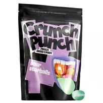 CRUNCH PUNCH Sour Starballs Liofilizuoti saldainiai 100g     