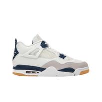 Air Jordan 4 Retro SP Navy Vyriški sportbačiai Balti Summit-White Neutral-Grey DR5415-100 42.5 white