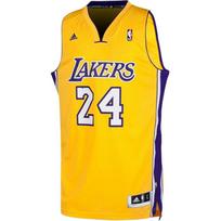 Adidas NBA Lakers Kobe Bryant 24 Spalvų Blokų Berankovis Krepšinio Marškinėliai Vyriškas marškinėlis U08976 L yellow