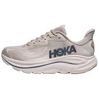 Hoka One One Clifton 10 Comfortable Durable Breathable Supportive Running Shoes Men sneaker Gray 1162032-PTYG 44⅔ white