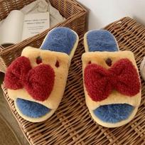 Slippers Indoor Shoes Office School Winter Fur Poggle Fleece 40-41 (suitable for around 245)
