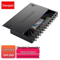 Shengwei FBO-124L-M 12-Port 24-Fiber LC Multimode Terminal Box
