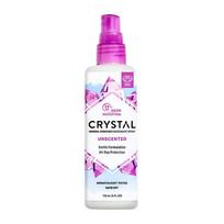 Crystal Mineral Deodorant Spray 118ml Unscented Pure Natural Mineral Salt Protection purple