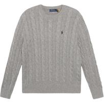 Polo Ralph Lauren Logo Embroidered Pullover Long Sleeve Knit Sweater Classic Edition Women sweater WMPOSWENC020987-999 XS