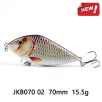 Slider Swim Action Hard 70/100MM 14.5G/45G Body Jerk Bait Slow Sinking Jerkbait Fishing Lure Pike Musky Fishing Fishing Stream black