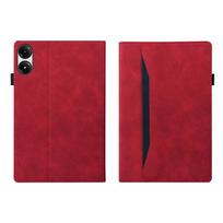 For Xiaomi Redmi Pad 2 Pro Case 12.1 Inch 2025 Flio PU Leather Business Wallet Stand Tablet Cover for Redmi Pad 2 Pro 12.1 Funda For Redmi Pad 2 Pro raudona