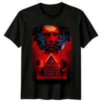 Total Recall (1992) Movie Poster Inspired Unisex T-Shirt Retro 80s Tee Graphic Tee XL red