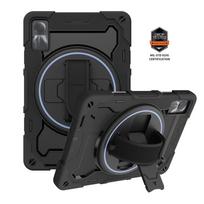 Case for Redmi Pad SE 11 Redmi Pro12.1 Xiaomi 6S Pro 12.4 Tablet Cover Swivel Bracket Handle Case for Xiaomi Pad 5 6 11  Funda Redmi Pad SE(11inch) juoda