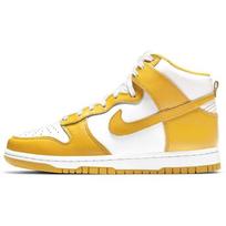 Nike  Dunk High Dark Sulfur Women Sneakers Yellow White DD1869-106 36.5 beige