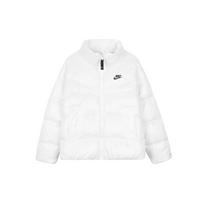 Nike Therma-FIT City Series Logotipo Spaudinys Aukštos Apykaklės Pūkinė Striukė Moteriška Viršutinė Apranga Balta DV0555-100 XXL white