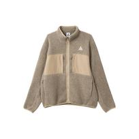 Nike ACG Arctic Wolf Fleece Jacket with Sherpa Paneling and Woven Accents Men Jacket Solid FN0373-247 L beige
