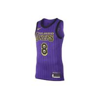 Nike NBA Los Angeles Lakers Jersey Number 8 Kobe Men Tops Purple AV3696-504 S