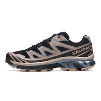 Salomon XT-6 Black Portabella Unisex Sneakers Pewter L47582400 44 gray