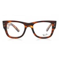 Ray Ban Rx0840v Mega Wayfarer 2144 Unisex Eyeglasses Striped Tortoise/51