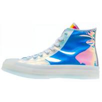 Converse Chuck Taylor All Star 70 Chuck Taylor All Star Hi Chameleon High Top Canvas Shoes Unisex Laser White 37.5 blue