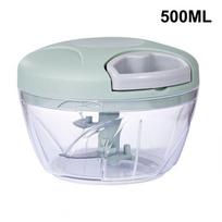 500/900 ml rankinis mėsos smulkintuvas, česnakų smulkintuvas, besisukantis česnakų spaustuvas, smulkintuvas, daržovių, svogūnų pjaustyklė, virtuvės gaminimo priedai A1