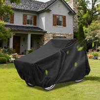 Cover for Tricycle Or Other , Tarpaulin Garden Outdoor Use 220cmx100cmx105cm gray