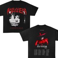 Lady Gaga the Mayhem Ball Tour Shirt, Lady Gaga Tee the Mayhem Ball Tour T-shirt 3XL white