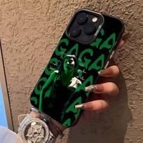 Singer L-Lady G-Gaga Phone Cases For iPhone 17 16 15 14 13 12 11 Plus Pro Max Colorful Case iPhone 13 black