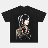 ARCANE Caitlyn Bootleg T-Shirt Mens Womens Tees Top Tops Tee Short Sleeve Unisex S-4XL 4XL gray