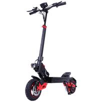 Adult Electric Scooter 10.5  Pneumatic Tires, Foldable E-Scooter 48V 18Ah, 50-60KM Range, Dual Suspension & Dual Disc Brakes, 150KG Max Load juoda