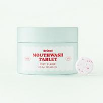BRISSE Solid Mouthwash Tablets, 30 Count SET white