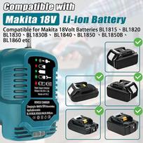 DC 12V/24V Li-Jonų Baterijos Mini Kompaktiškas Automobilinis Įkroviklis Cigarečių Degiklio Kištukas Su LED 18-22V Lxt Baterijoms Bl1860 Bl1830 one size