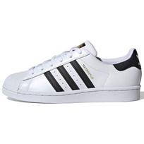 adidas Superstar Balti Juodi Moteriški Sportbačiai Debesėlio Baltumo Pagrindinės Juodos Spalvos FV3284 38⅔ white