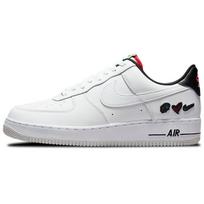 Air Force 1 07 LV8 3 Peace Love Nike Vyriški sportbačiai Balti University-Red DM8148-100 41 gray