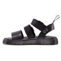 Dr. Martens Gryphon Brando Odiniai Gladiatoriaus Sandalai Juodi Unisex Sportbačiai 15695001 36