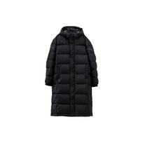 Puma Letter Print Long Hooded Down Jacket Unisex Outerwear Black 932547-01 M black