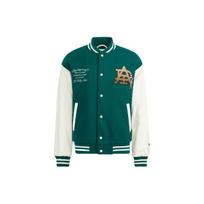 Adidas Originals Mc Varsity striukė su lopų raštu ir storinančia juostele, žalia HZ7093 M white