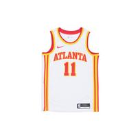 Nike Atlanta Hawks Trae Young 11th SW Fan Edition NBA Sports Mesh Basketball Jersey Men jersey White CN8005-100 XXL red
