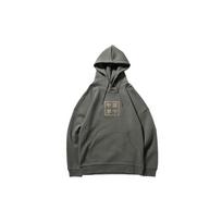Li Ning Paris Fashion Week Auspicious Spirit Deer Colorful Loose Hoodie Men Hoodies Green AWDNB81-1 XXL