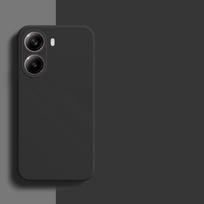 For Xiaomi Poco X7 Pro Case Poco X7 Pro Cover Soft Liquid Silicone Durable Bumper Protective Phone Cases For Redmi Turbo 4 Funda For Redmi Turbo 4 juoda
