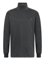 Polo Ralph Lauren - Soft Cotton Turtleneck - Marškinėliai ilgomis rankovėmis - Pilka