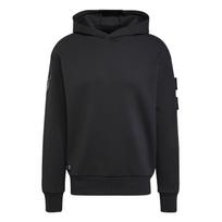 Adidas Juventus X NASA Inspired Seasonal Doubleknit Hoodie, Men Soft Comfortable Casual Streetwear Hooded Sweatshirt Black JE3129 M