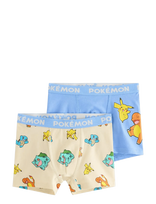 Lindex - 2-Pack Pokémon Boxer Shorts - Apatinių drabužių komplektas - Mėlyna