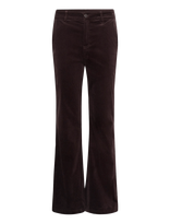 Culture - Cutulum Flare Pants - Platėjančios kelnės - Burgundiška splava