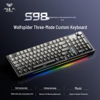 AULA S98 Tri-Mode Gasket Hot-Swappable Mechanical Keyboard