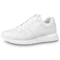 LOUIS VUITTON Run Away sportbačiai 'Baltas monograma ir EPI' 1A9ZK6 46 white