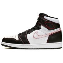 Air Jordan 1 Retro High OG Defiant Unisex Kedai Juodi Tour-Yellow-White-Gym-Red CD6579-071 42.5 white